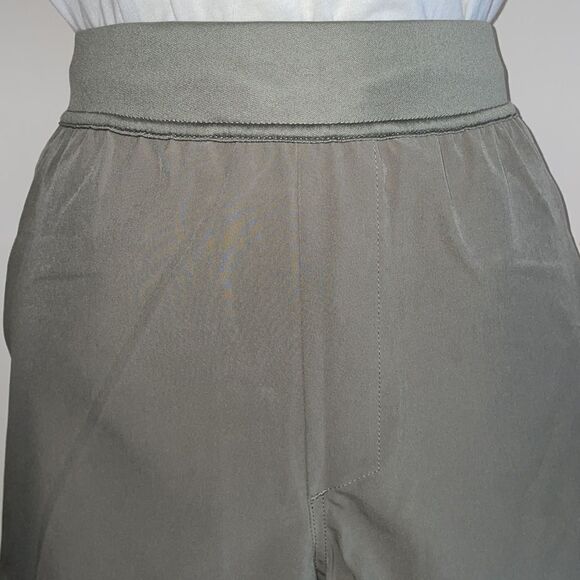 NWT Amazon taupe polyester/elastane athletic shorts - Picture 2 of 8